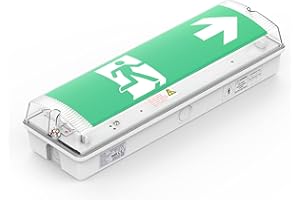 SHOPVG Éclairage LED pour Sortie de Secours d'Urgence