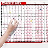 2 x 2018 Yearly Wall Planner'sApproximate size is 850mmx580mm Comes with Dry Wipe Pen & Coloured Stickers13 months Runs From Jan 2018 - Jan 2019