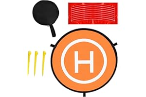 55CM Tapis D’Atterrissage Pliable,Drone Landing Pad,Accessoires Drones Plateforme,Pour Mini 4K/Mini 3 Pro/Mini 4 Pro/Avata 2/Mini 2 SE/Mavic 3/Air 3/Mavic Mini 2/Mavic Air 2/Mavic 2/FPV Drone,Kiuiom