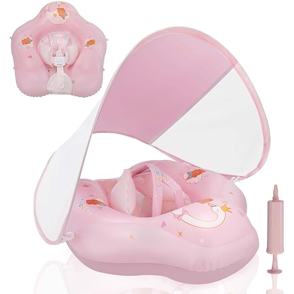 JiAmy Babybadpak voor meisjes, met zonnehoed, lange mouwen, uv-bescherming, badkleding voor babymeisjes, badmode, zwempak, paars, 2-3 Jaren