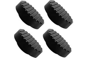 YIXISI 4 Piezas Bloque de Goma Protector, Car Jack Pad Almohadilla de Goma, Alfombrilla de Goma del Coche Universal, para Gato Hidráulico Universal