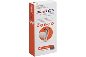 MOLYRRD BRAVECTO Petit Chien Orange 250 MG > 4,5–10 kg