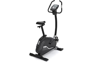 K KETTLER Kettler Velo d'exercice Avior P | Masse d'inertie de 9kg | 12 programmes d'entraînement | Rouleaux de transport | Capteurs de pouls manuels | Mesure du pouls avec ceinture pectorale (en option)