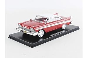 GREENLIGHT COLLECTIBLES- Voiture Miniature de Collection, 86529, Rouge/Blanc