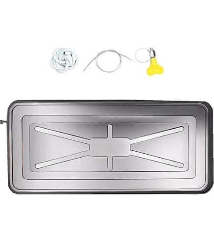 SSLLH Bac De Récupération Condensat Climatisation - Kit Universel Mini-Split Avec Tuyau - Acier Inoxydable
