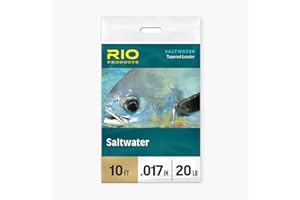 RIO Products Fishing Products Saltwater Leader 10ft, 3 Pack