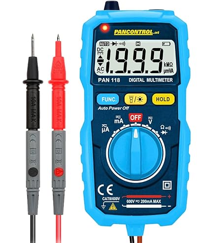 Pancontrol Kontaktloser Spannungsprüfer Digital-Multimeter PAN Minimeter-2 (Messbereich Wechselspannung: 0,1 V - 600 V, Messbereich