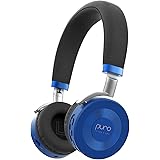JuniorJams Volume Limiting Headphones for Kids 3+ Protect Hearing – Foldable & Adjustable Bluetooth Wireless Headphones for T