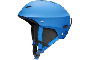 OutdoorMaster Kelvin, casco da sci e snowboard, per uomini, donne e ragazzi, casco da neve con sfiato regolabile, casco per sport invernali per snowboard, ciclismo, motoslitta antivento