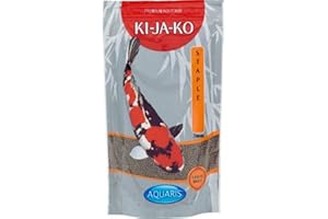KI-JA-KO Staple Flotante – Comida para Peces Koi - 1 kg / 3 mm. Alimento para Carpas koi con espirulina, Altamente digestible y Adecuado Durante Todo el año a Partir de 10 °C