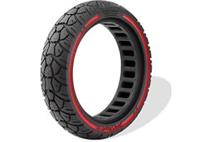 ALOSKART 8.5 Pulgadas Ruedas Macizas para Patinete Electrico, Neumatico Repuesto Scooter, 8 1/2 Honeycomb Rueda de Goma Maciza, Antipinchazo Rueda Compatible con Xiaomi M365 Pro 1S