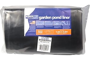 HOZELOCK - Bâche de Bassin Taille XL (5,5m X 4m) : Idéal pour Fond de Bassin et Piscine Koï de Grande Taille, Liner Robuste et Durable [3464T0155]