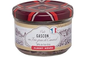 Albert Ménès AM - Les Salaisons - Paté Gascon au Foie Gras de Canard 180 g