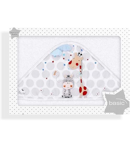 Tablier Sortie De Bain Sortie De Bain Bebe Cape De Bain Bébé Doudou Et Compagnie - Motif Poisson Vert Amande - 80x80 Cm - Cadeau Naissance Doudou Et Compagnie Lapin Serviette Papillon Bébé