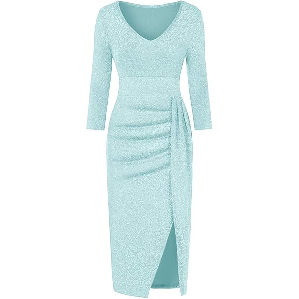 Damen Kleid A-Linie Kurz - Elegantes Abendkleid Für Hochzeit & Party
