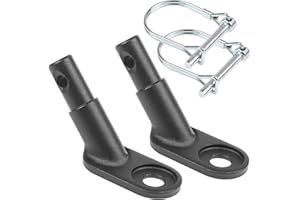 WEXFFU Attelage de Remorque de Vélo Attelage de Remorque de Vélo Universel Remorque Vélo avec Boucle en U,Attache Remorque Velo,pour Enfants, Adapté à l'attelage de Remorque, Remorque pour Chien