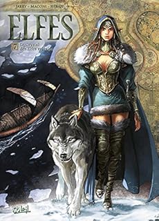 jaquette livre Elfes T07 Le Crystal des Elfes sylvains