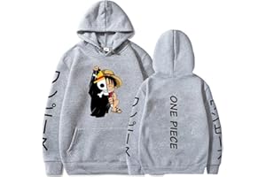 NIUHE Homme Sweat à Capuche Le Visage Souriant Personnages imprimés sur la Poitrine Logo imprimé dans Le Dos décontracté à Manches Longues de Couleur Unie Sweatshirts