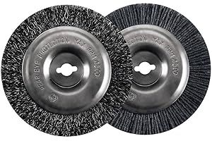 ‎EINHELL Oryginalne Einhell szczotki zamienne ze stali i nylonu (wyposażenie czyścika do fug, zamienny zestaw szczotek do aku. i elek. czyścików fug Einhell; 1x szczotka stalowa, 1x szczotka nylonowa)