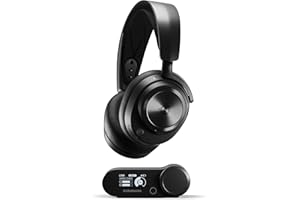 SteelSeries Arctis Nova Pro Wireless - Multi-System Gaming Headset (PC, PS5, Switch + Bluetooth) - Hi-Fi-Treiber - Infinity Power System mit 2 Akkus - Active Noise Cancellation - ClearCast Gen2 Mikro