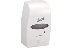 K-C PROFESSIONAL Kimberly-Clark Professional Touch-less Automatic Hand Wash Dispenser 92147 - 1 x White Hand Sanitiser Dispenser (Suitable for 1.2 Litre Refills)