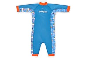 Swimbest Warmsuit - Fleece Lined Warm Baby Swimming Swimsuit/Costume with 50+ UV Protection.