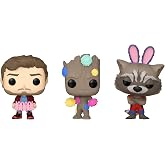 Funko Cep Pop! Marvel: Galaksinin Koruyucuları - Paskalya Yıldız Lordu, Groot ve Roket 3'l&uuml; Paket
