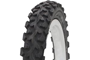DELI (CYCLE) Pneu VTT 14 x 1 3-8 x 1 5-8 - 350a Deli s-186 Noir (Crampon) TR (44-288) (350 x 42a)