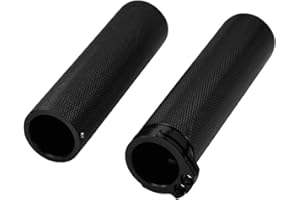 YHMTIVTU Poignées de guidon de moto 2,5 cm pour Harley Touring Sportster Dyna Softail V-Rod