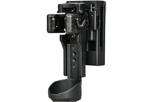 ETUCYNG Cinturón de Servicio con Soporte para Linterna, Funda para cinturón de Linterna - Soporte versátil para cinturón de Linterna, Equipo Portador de Linterna | Estuche de Transporte Ligero