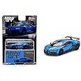 Bugatti Chiron Pur Sport Blue 1/64 Diecast Model Car by True Scale Miniatures MGT00379