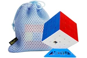 Oostifun MoYu MFJS MoFang JiaoShi Meilong M Cube 4x4 Cube Cubing Classroom Meilong 4 M 4x4x4 Smoothly Puzzle Brain Teasers Cube Puzzle con una Bolsa de Cubo y un trípode de Cubo (Multi Color)