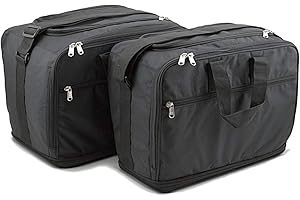 BAGTECS Borse interne compatibile con BMW R 1250/1200 GS/Adventure 04-23 valigie alluminio MS1