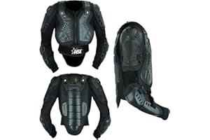 STAR AST Motorcycle Body Armor Motorbike Motocross ATV BMX Off-Road Dirt Bike Mountain Cycling Skating Snowboarding Adult Skiing Back Spine Protector Guard Jacket