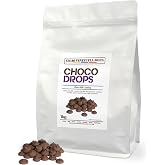 Cocoa V Delta Chocolate Coating Special Milk 1 kg Easy Tempered, Good Fluidity and Shine - Equivalent to Professional White C