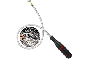 Pinenuts Elevador magnético con cuello de cisne flexible de 500 mm, agarrador magnético flexible para recoger piezas pequeñas, objetos metálicos