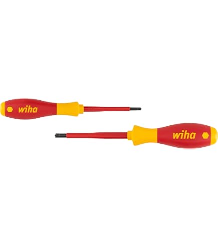 Cacciavite VDE Haupa 101872 – Lama Da 6,0 X 100 Mm Per Magnetotermici, Isolato E Sicuro Per Interventi Elettrici