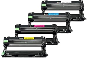 LeciRoba DR-241CL pour tambour Brother DR241CL DR-241, pour Brother DCP-9015CDW 9020CDW HL-3140CW 3142CW 3150CDN 3170CDW MFC-9130CDN 9330CDW 9340CDW (lot de 4)