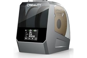 ‎CREALITY Creality Offizielle Space Pi Filament trockner Plus, 2 Rollen 3D Drucker Filament trocknerbox 360° Heißluftheizung, Dehydrator Aufbewahrungsbox für 1.75/2.85 mm PLA PETG ABS TPU Material