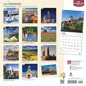 Germany 2017 Wall Calendar (Square Wall)