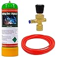 Argon CO2 Disposable Gas KIT Bottle MIG TIG Welding w/Regulator Hose 2.2L (Argon 100%)