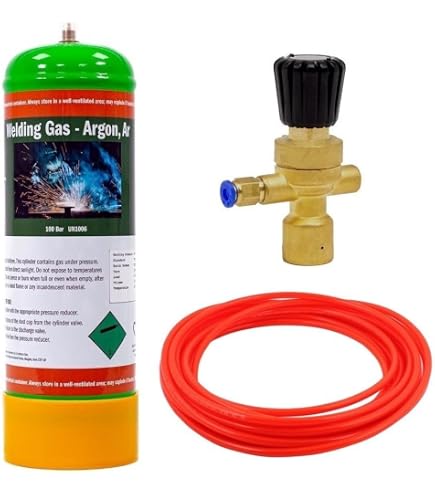 Adaptateur Tuyau Station Remplissage Argon BS341 N°3 - Acier Inox 90cm, G5/8" - Pression Max 2000 Psi