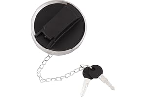 WateryWave Car Fuel Caps with Keys Replacement for Scania 4 Series P R Cabs 1995-2004, for 5 Series P R Cabs 2004-2010, for 6 Series P R cabs 2010-2017, Locking Fuel Tank Filler Gas Cap with Keys