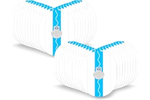 GTAGKOMMEN 40 Pièces autocollant Patch de Fixation pour Medtronic Guardian - Imperméable, transparent, hypoallergénique, Centre sans adhésif adapté à la natation, au sport et au fitness