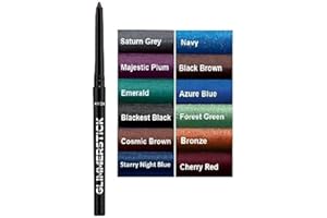 2 x Avon Glimmerstick Eyeliner Twist Up - No Need To Sharpen (Starry Night (Blue))