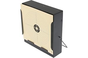 OpTacs - Bola de captura de discos, 14 x 14 cm, plano, de metal, para pistola de aire, diana para pistola de aire, diana para objetivos de airsoft