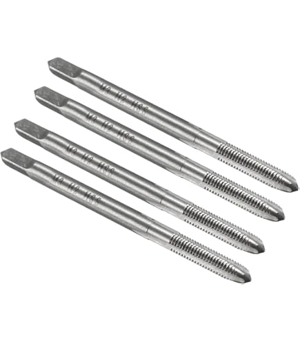 Sowa Tool M4 X 0.7mm Yellow Ring HSSE-V3 Spiral Flute Tap – High Speed Steel Tap For Hardened Materials