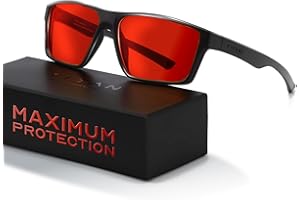 livho Titan Gaming-Brille, Anti-Blaulicht-Brille für Herren, UV400-Schutz, Blaulichtfilter-Brille gegen Augenbelastung durch Computer