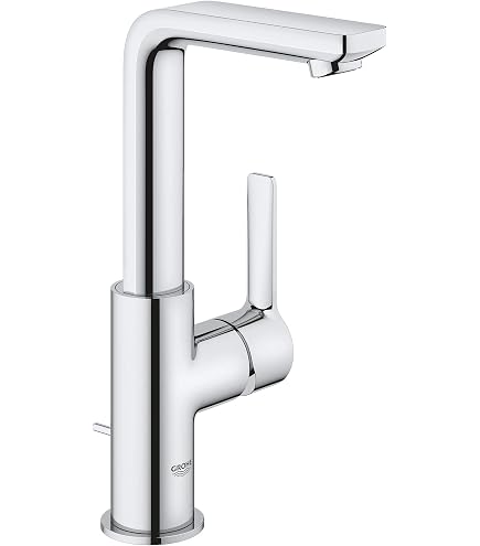 Allure Badarmatur Mit Kreuzgriffen – 20,3 Cm Breit, Starlight Chrom, 1.2 GPM – Ideal Fürs Gästebad Oder Gäste-WC