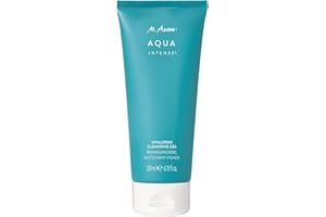 ‎M. ASAM M. Asam AQUA INTENSE Hyaluron Reinigungsgel (200ml) – Sanfte Gesichtsreinigung mit Feuchtigkeitspflege, entfernt Make-up & Unreinheiten, parfümfrei & vegan, Skin Care für jede Gesichtspflege